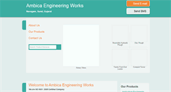 Desktop Screenshot of ambicaengineeringworks.com